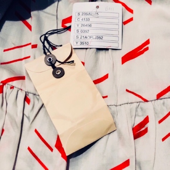 SOLD Anthropologie Elevenses Diagonals Linen Coat - Picture 7 of 8